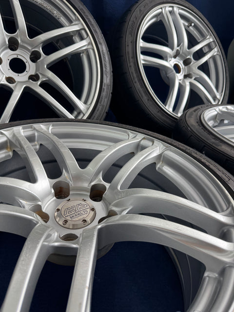 【絶版品】YOKOHAMA WHEEL AVS MODEL T5 18インチ 4本セット