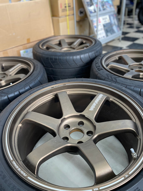 【人気商品】RAYS レイズ TE37 SAGA S-plus 18インチ 鍛造アルミホイール 4本セット