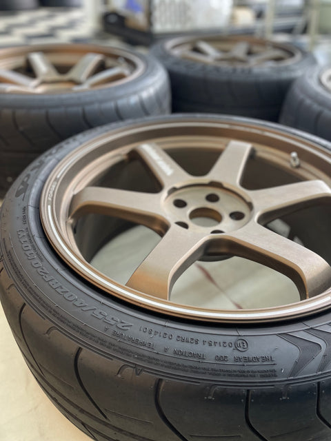 【人気商品】RAYS レイズ TE37 SAGA S-plus 18インチ 鍛造アルミホイール 4本セット