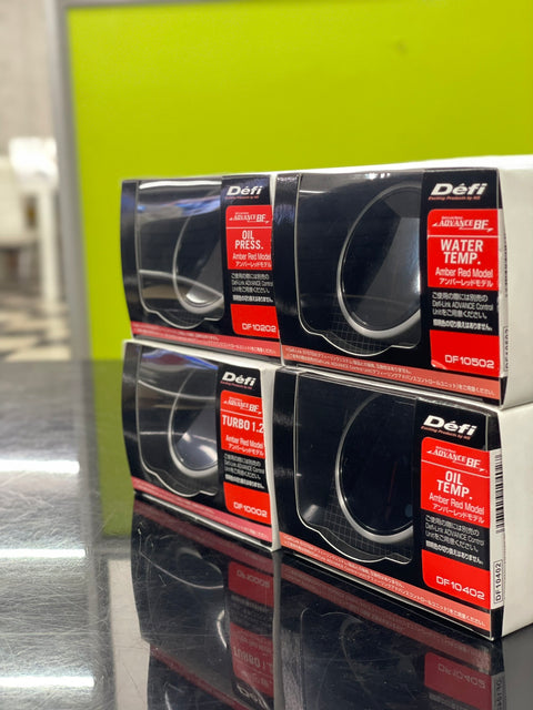 【新品】Defi-Link Meter ADVANCE BF レッドモデル 60Φ ブースト計 水温計 油温計 油圧計 4点セット