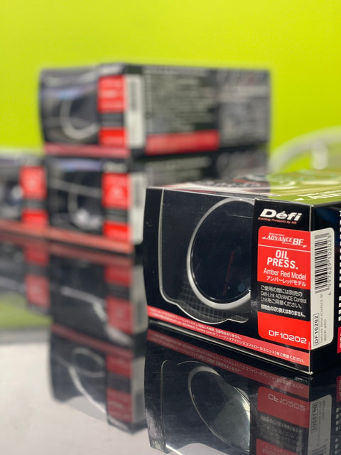 【新品】Defi-Link Meter ADVANCE BF レッドモデル 60Φ ブースト計 水温計 油温計 油圧計 4点セット